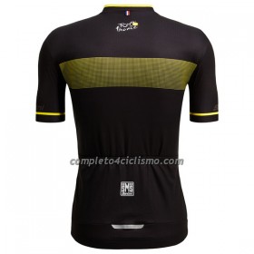Maglia 2022 Tour de France Manica Corta Giallo Nero